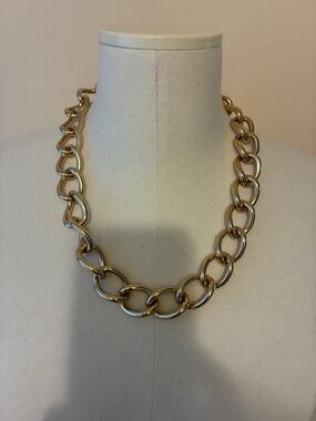 Classic Gold Link Necklace - Women Jewelry